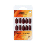 Matte Solid Color Nails Square(SPN677-SPN686) - Shills Professional