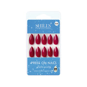 Glossy Solid Color Nails Sharp Almond(SPN605-SPN630)