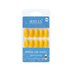 Glossy Solid Color Nails Sharp Almond(SPN631-SPN656) - Shills Professional