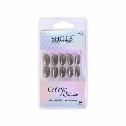 Press On Cat Eye Effect Nails( SPN747-SPN-752)