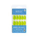 Glossy Solid Color Nails Sharp Almond(SPN631-SPN656) - Shills Professional