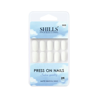Matte Solid Color Nails Square(SPN667-SPN676) - Shills Professional