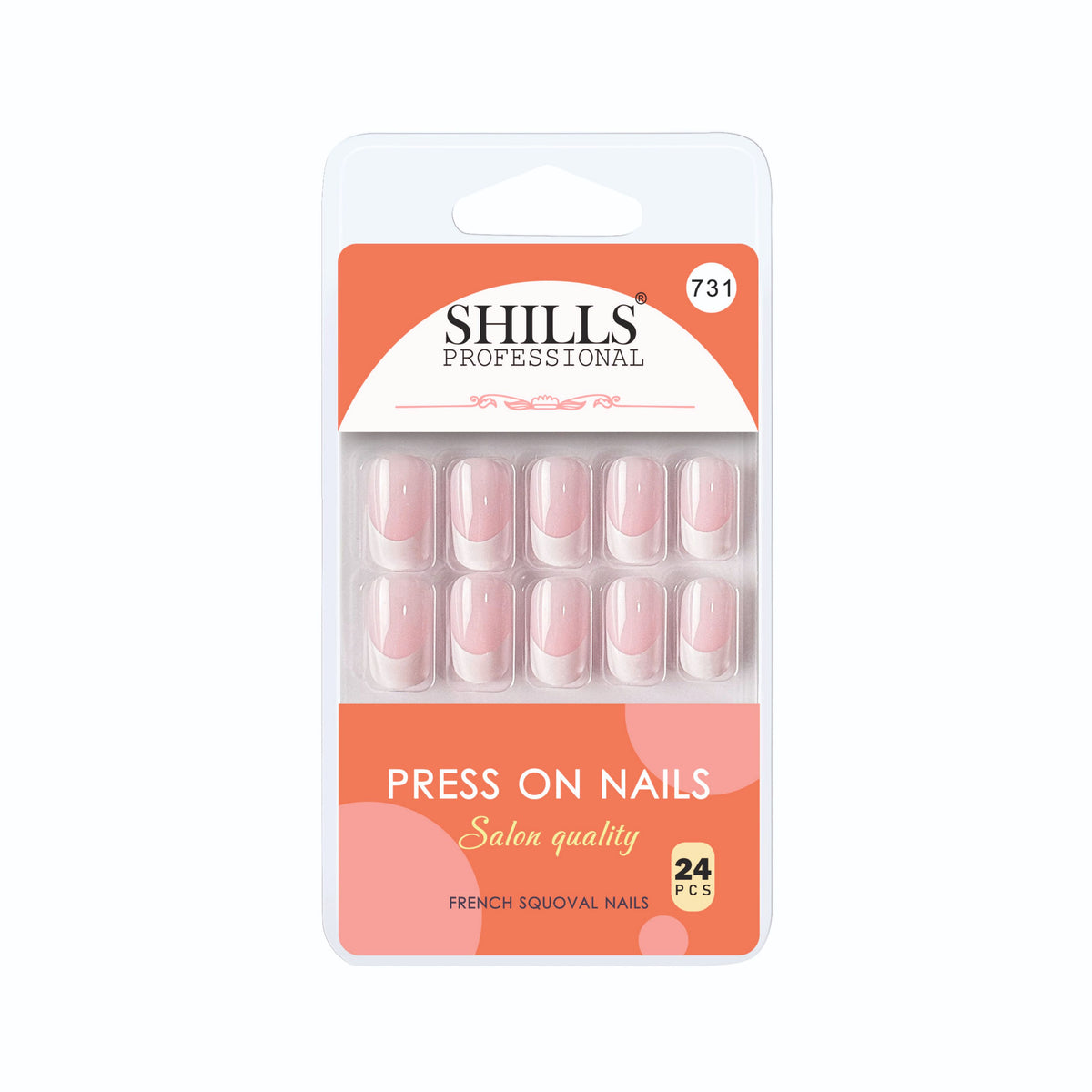 Press On Nails  French Square (spn721-spn733)