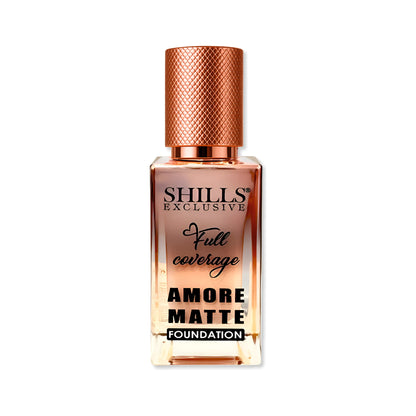 Full Coverage Amore Matte Foundation - Shills Professional