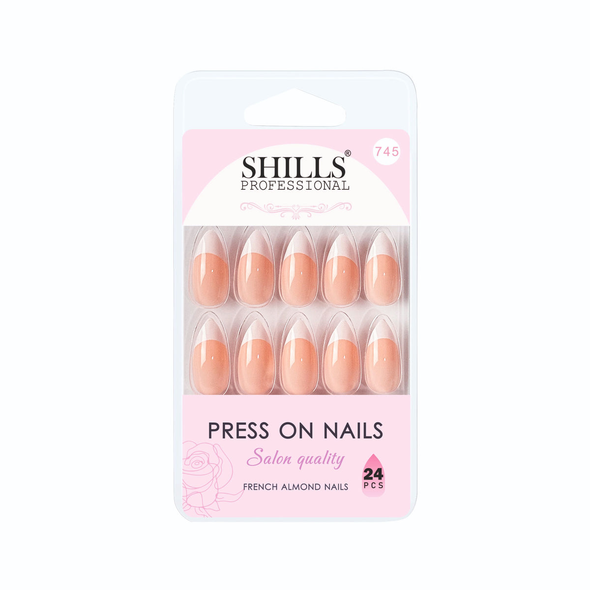 Press On Nails French Almond (spn734-spn746)