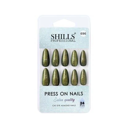 Cat Eye Nails(SPN693-SPN698) - Shills Professional