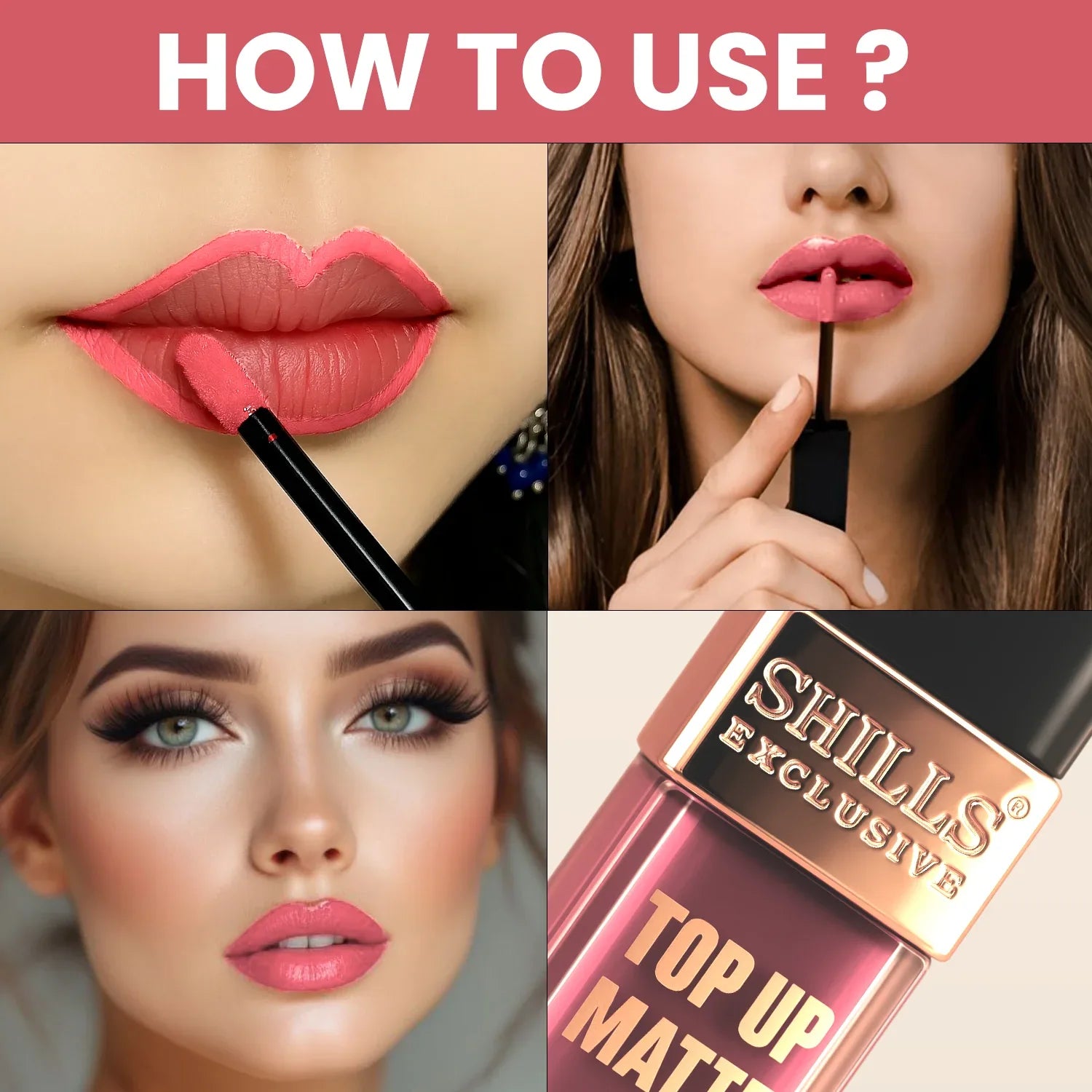 Top Up Matte Lipstick - Shills Professional