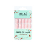 Glossy Solid Color Nails Oval(SPN527-SPN552) - Shills Professional