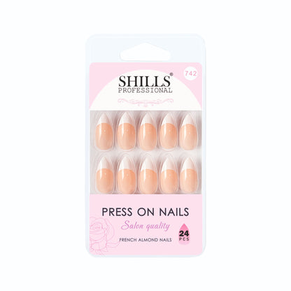 Press On Nails French Almond (spn734-spn746)