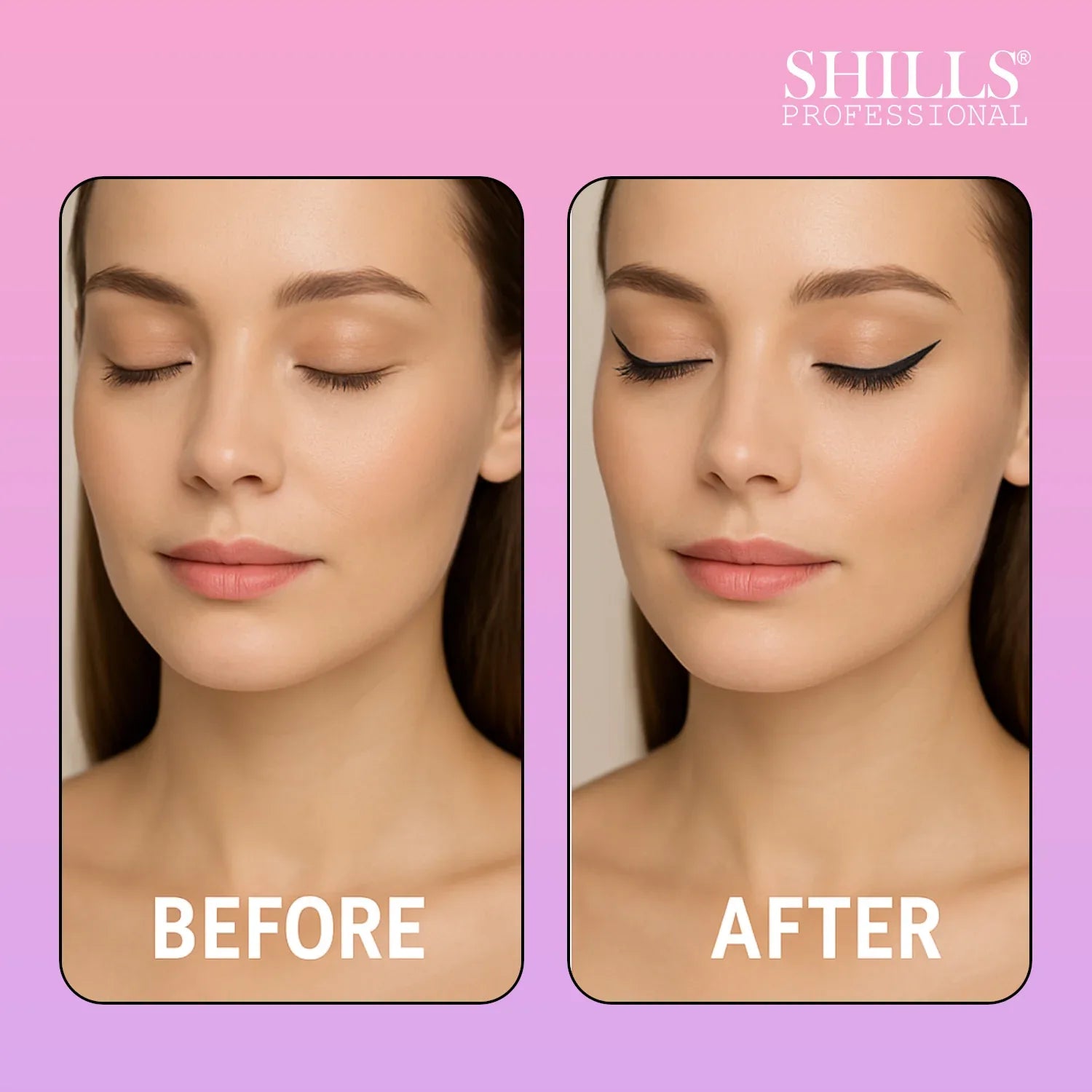 Length & Mega Volume Eyeliner - Shills Professional