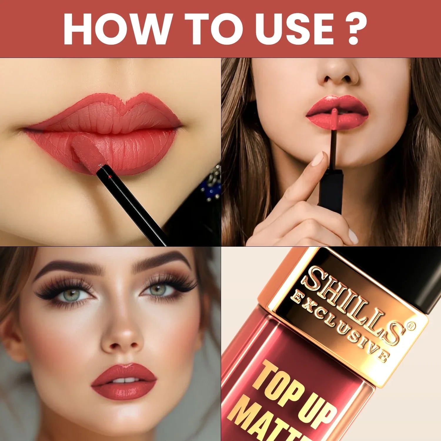 Top Up Matte Lipstick - Shills Professional
