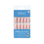 Glossy Solid Color Nails Sharp Almond(SPN631-SPN656) - Shills Professional