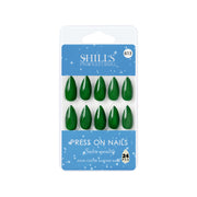 Glossy Solid Color Nails Sharp Almond(SPN605-SPN630)