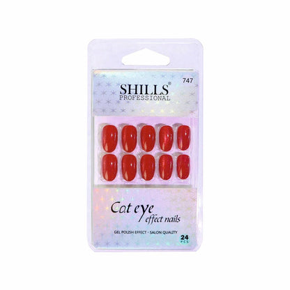Press On Cat Eye Effect Nails( SPN747-SPN-752)