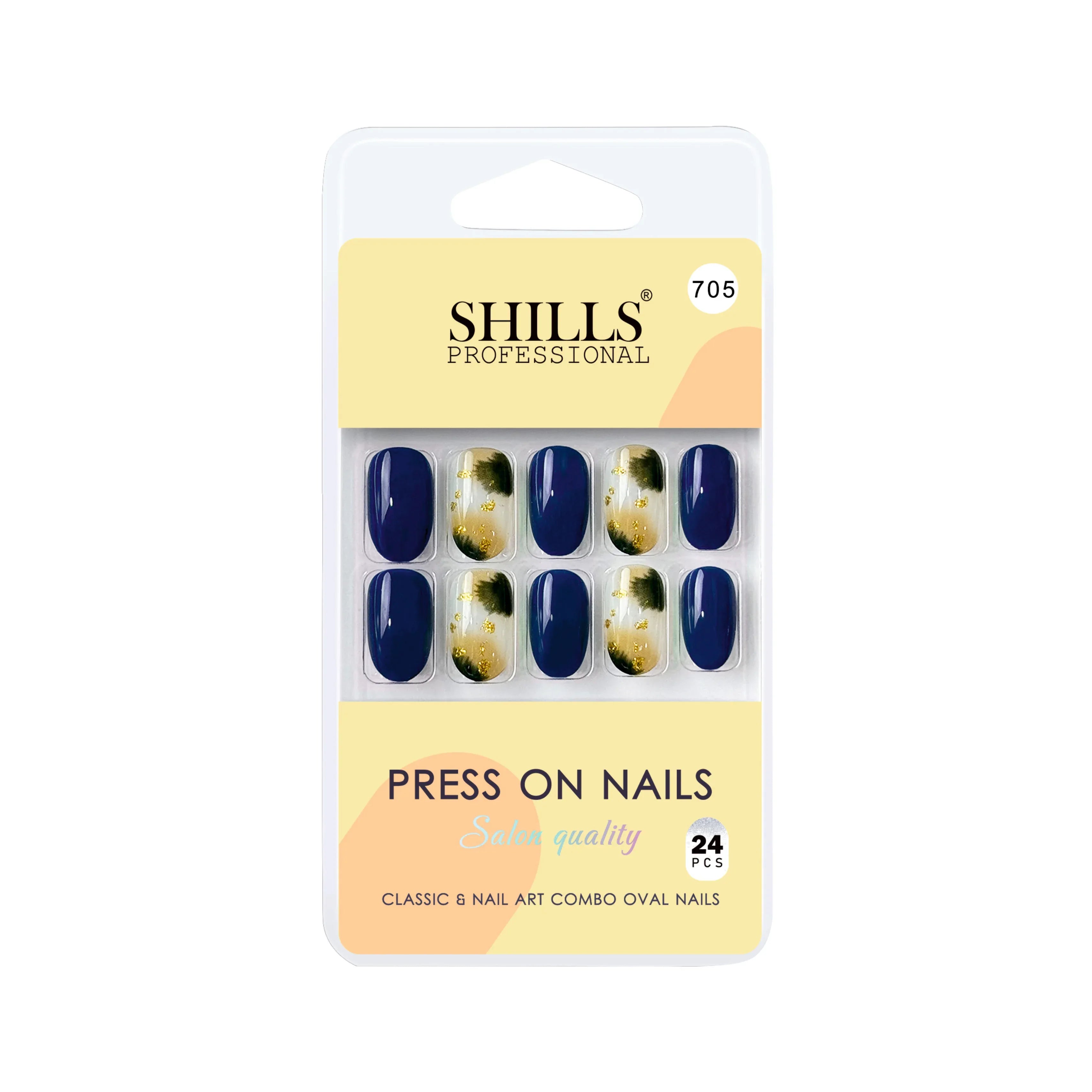 Pure And Nail Art Combo(SPN699-SPN707) - Shills Professional