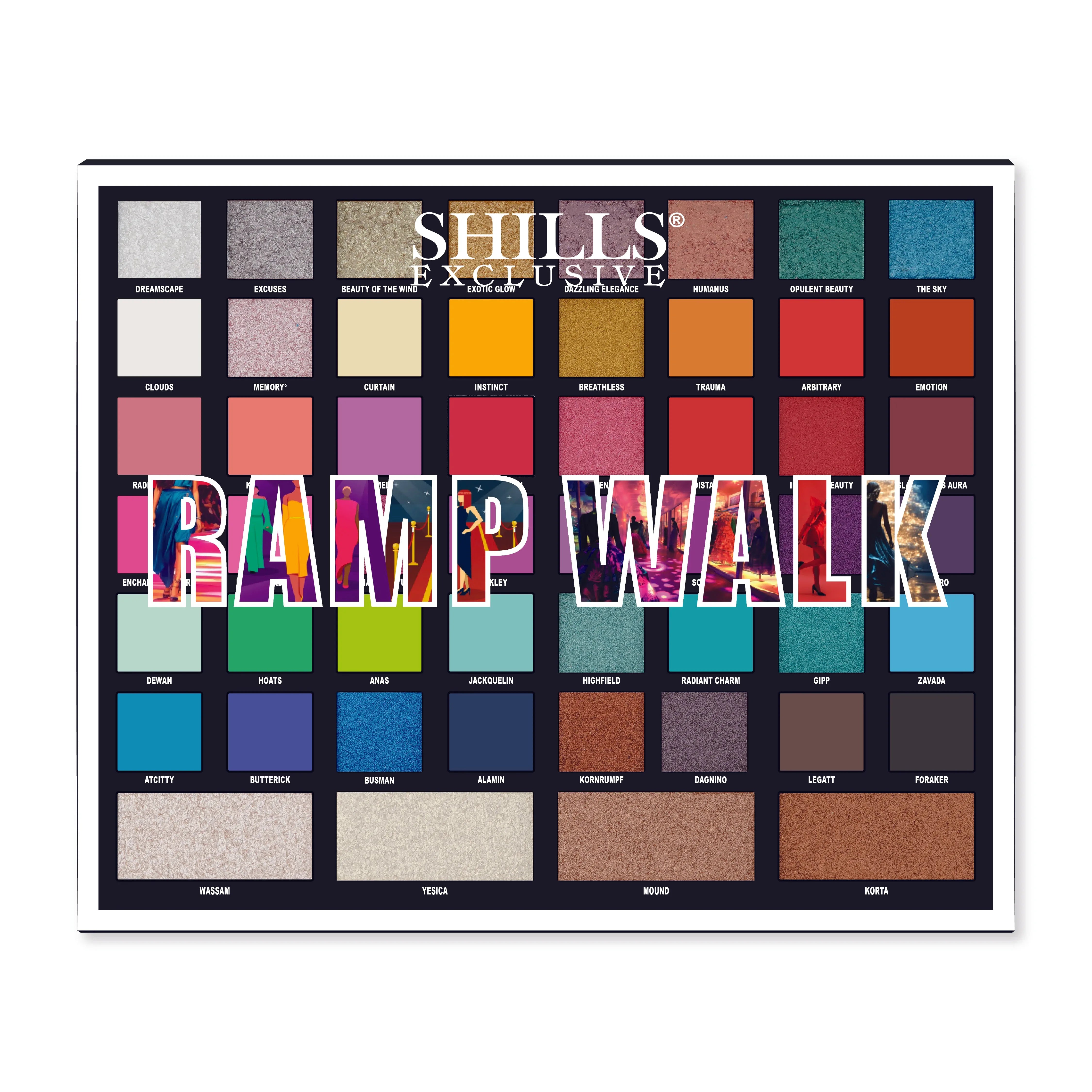 Ramp Walk Eyeshadow - Shills Professional
