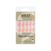 Glossy Solid Color Nails Square(SPN579-SPN604) - Shills Professional