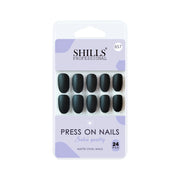 Matte Solid Color Nails Oval(SPN657-SPN666) - Shills Professional