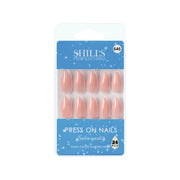 Glossy Solid Color Nails Sharp Almond(SPN631-SPN656) - Shills Professional