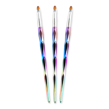 Nail Metal Rainbow Brush - Shills Professional