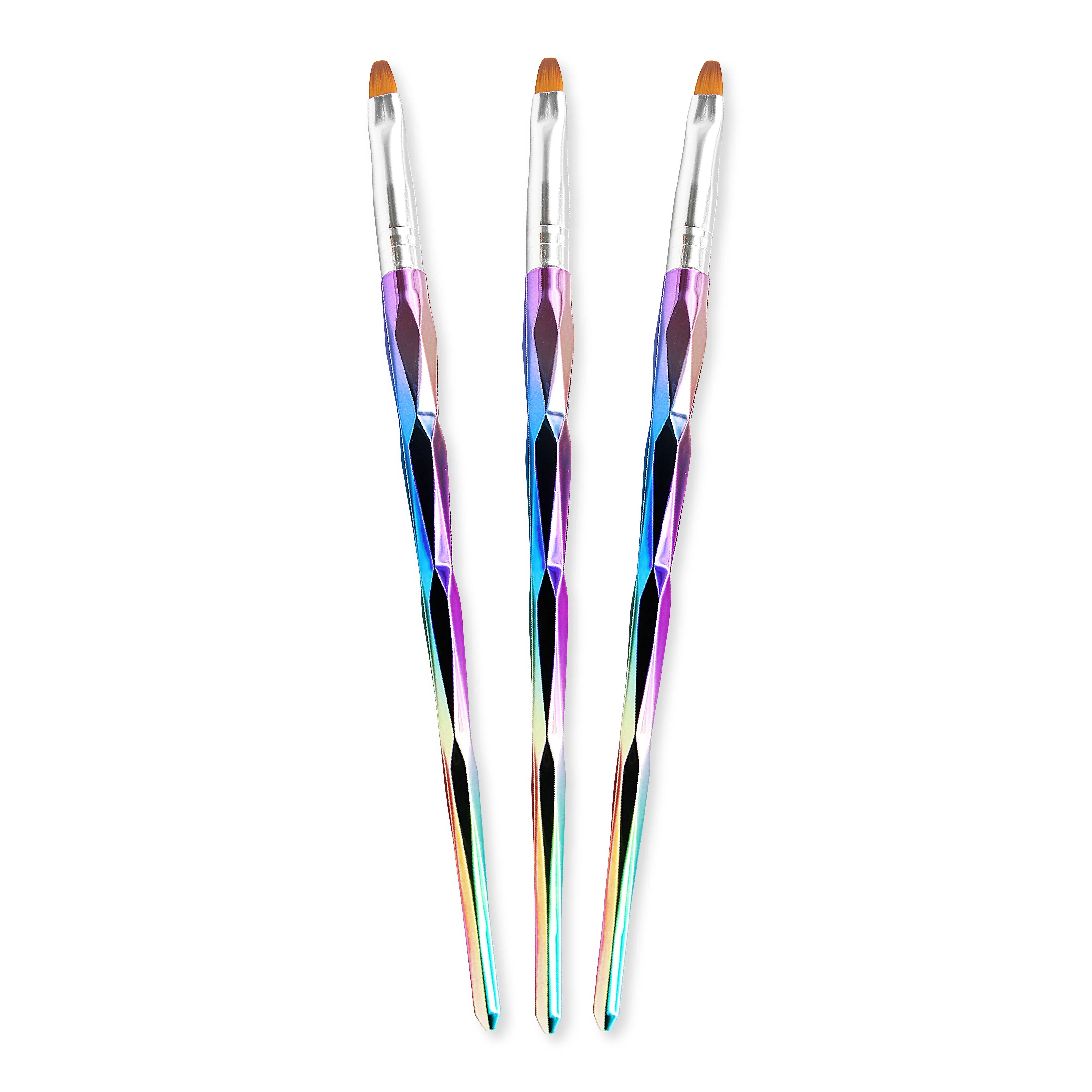 Nail Metal Rainbow Brush - Shills Professional