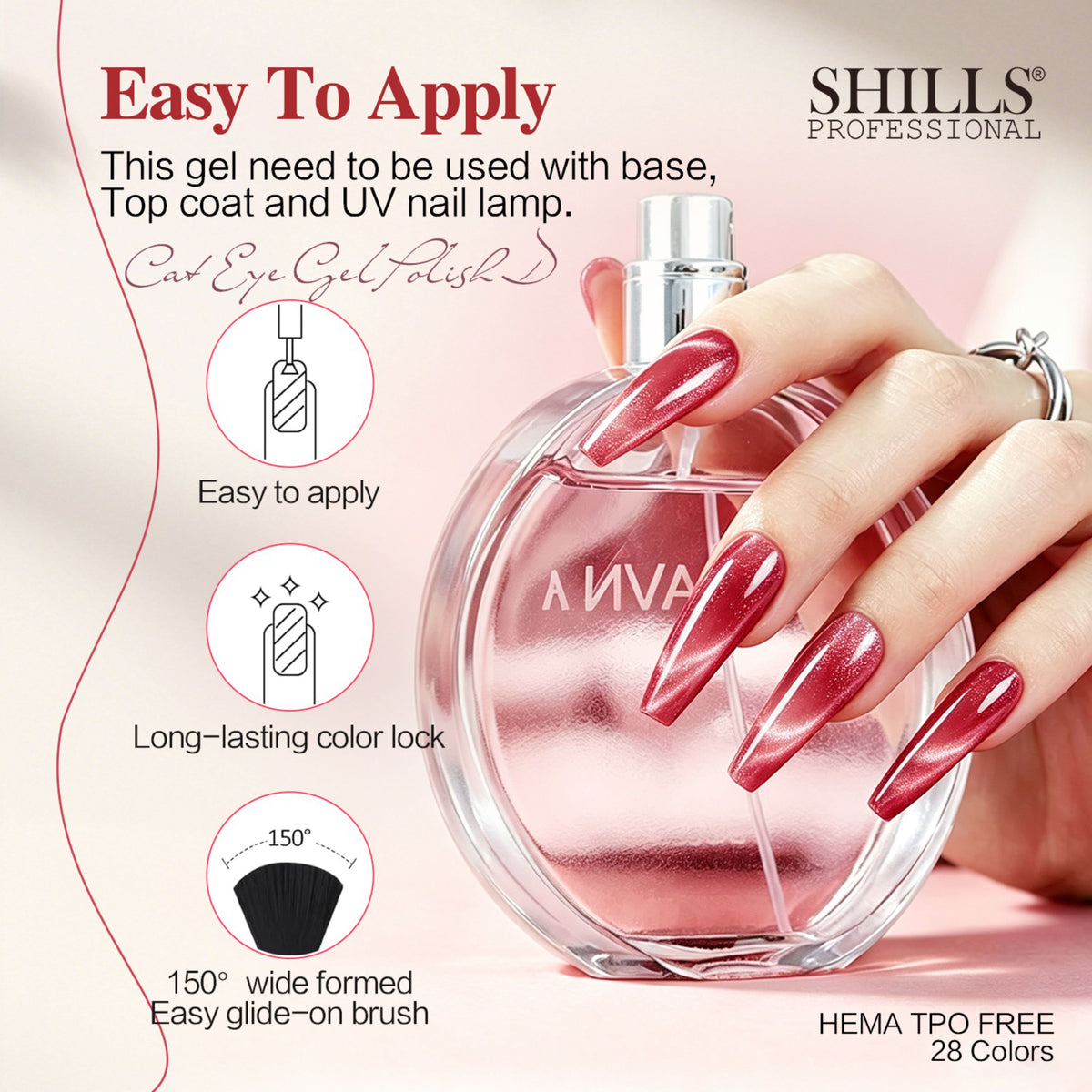 SPHYNX CAT EYE GEL POLISH  SET D