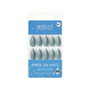 Glossy Solid Color Nails Sharp Almond(SPN631-SPN656) - Shills Professional