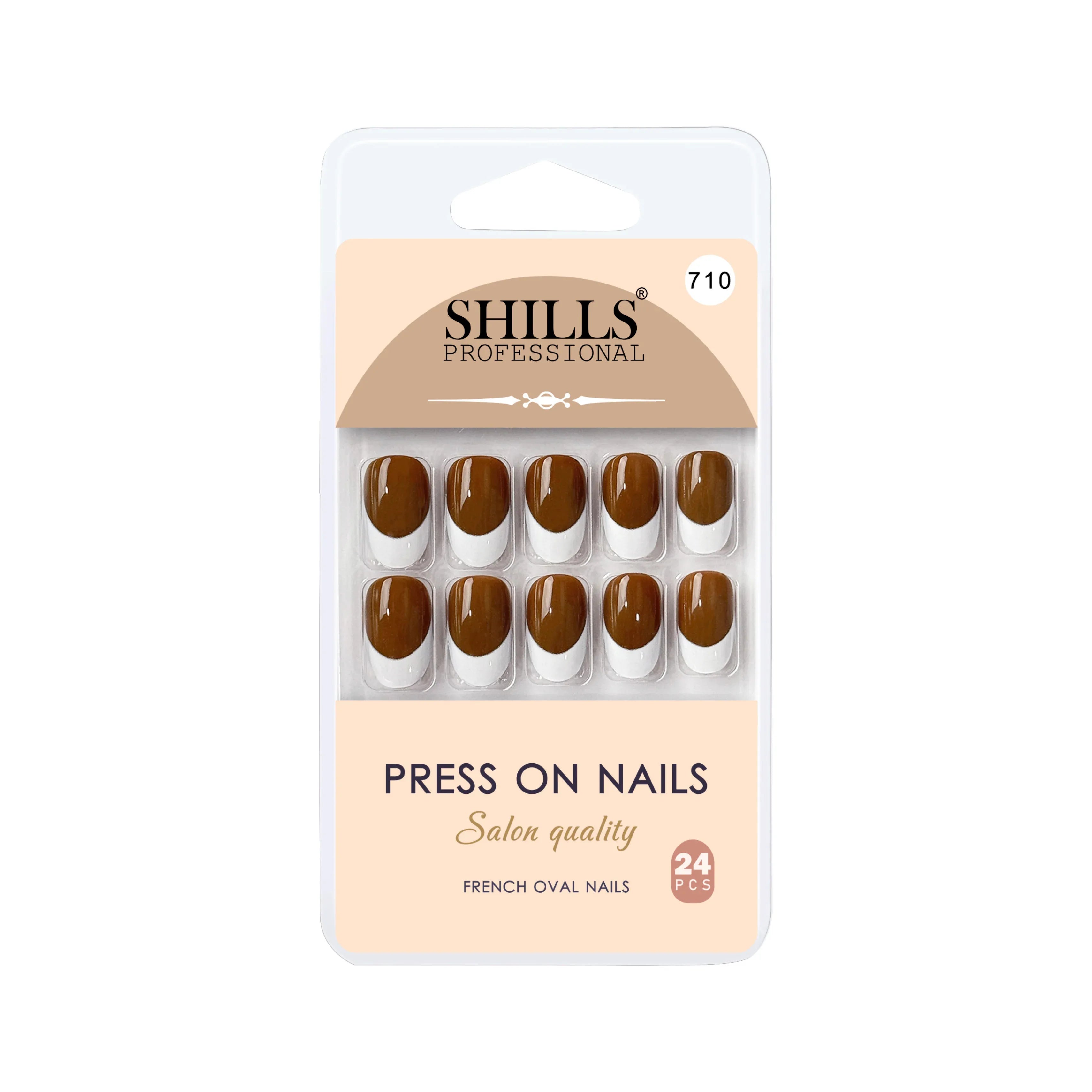 Press On Nail Arts Oval(SPN708-SPN720) - Shills Professional
