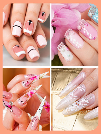 Marble Ombre Brush Set 8Pcs- NB-06 MLT
