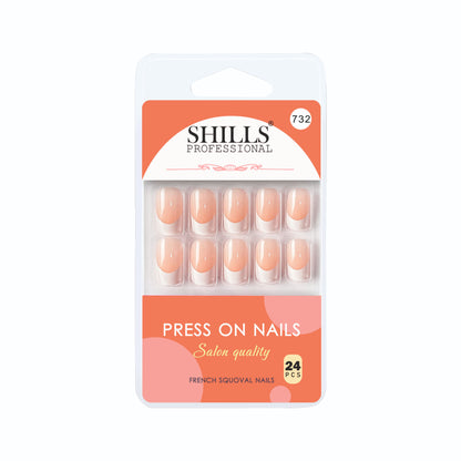 Press On Nails  French Square (spn721-spn733)