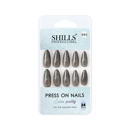 Cat Eye Nails(SPN693-SPN698) - Shills Professional