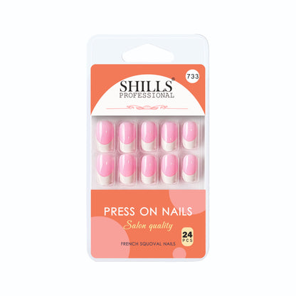 Press On Nails  French Square (spn721-spn733)