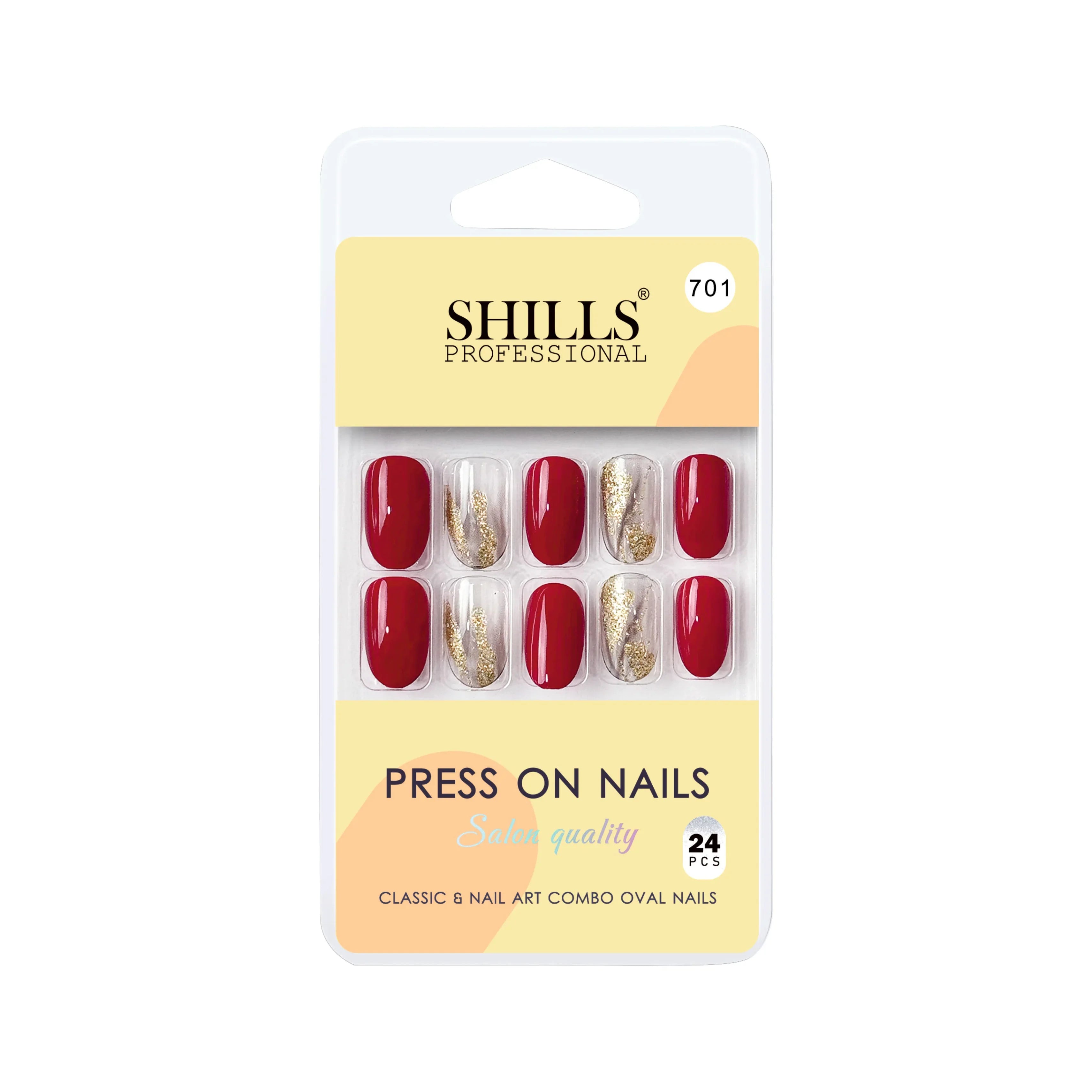 Pure And Nail Art Combo(SPN699-SPN707) - Shills Professional