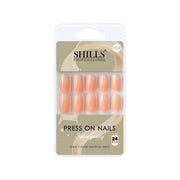 Glossy Solid Color Nails Square(SPN579-SPN604) - Shills Professional