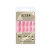 Glossy Solid Color Nails Square(SPN579-SPN604) - Shills Professional