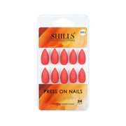 Matte Solid Color Nails Square(SPN677-SPN686) - Shills Professional