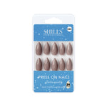 Glossy Solid Color Nails Sharp Almond(SPN631-SPN656) - Shills Professional