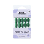 Matte Solid Color Nails Oval(SPN657-SPN666) - Shills Professional