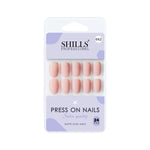 Matte Solid Color Nails Oval(SPN657-SPN666) - Shills Professional