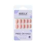 Matte Solid Color Nails Oval(SPN657-SPN666) - Shills Professional