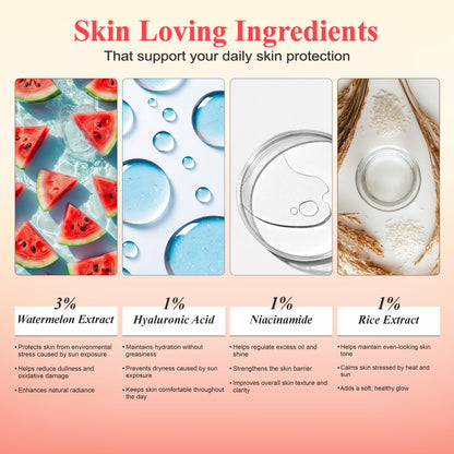 SHILLS Nia-Melon Gel Sunscreen SPF 50 PA+++