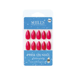 Glossy Solid Color Nails Sharp Almond(SPN631-SPN656) - Shills Professional