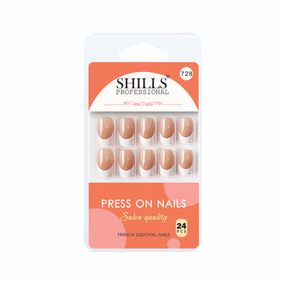 Press On Nails  French Square (spn721-spn733)