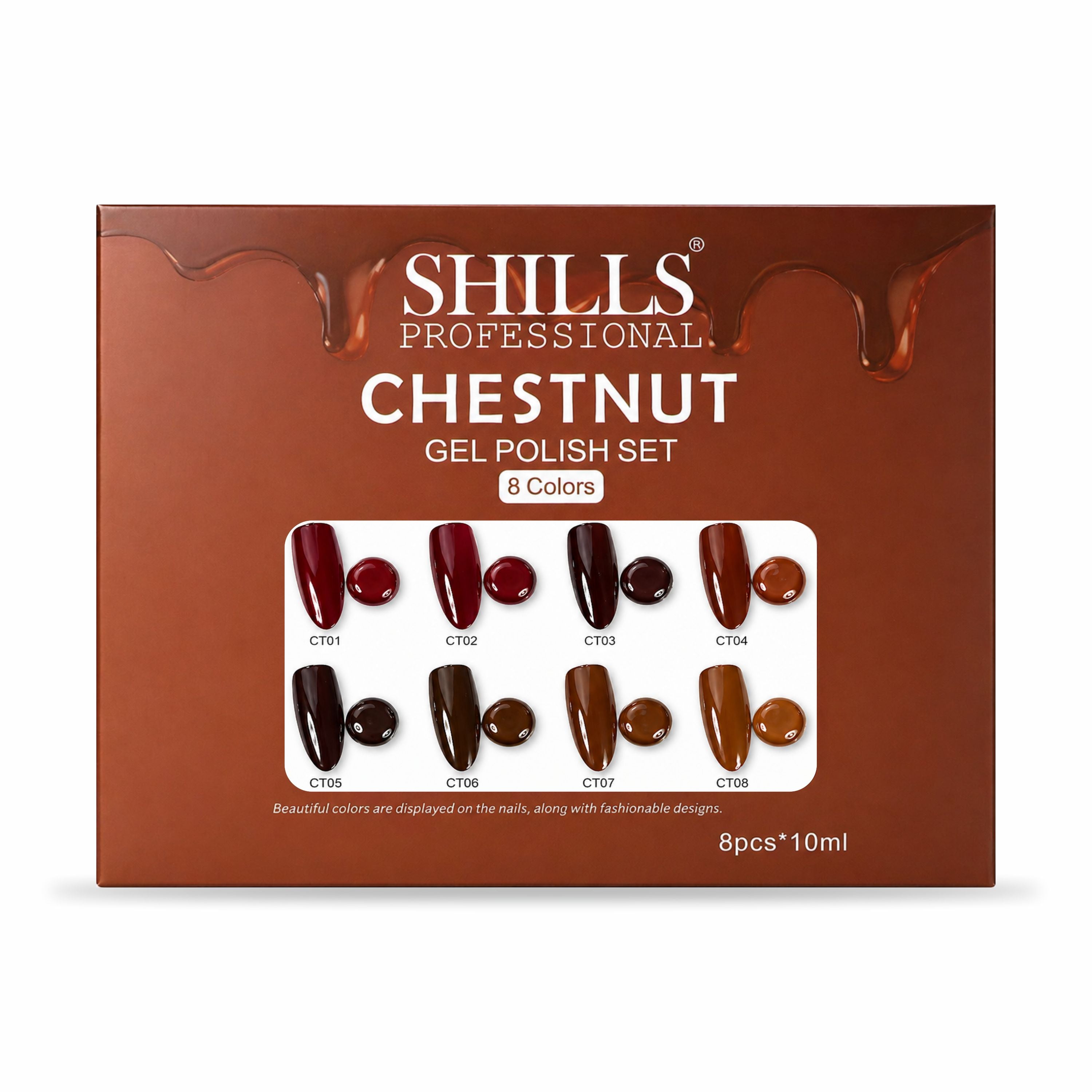 Chestnut Gel Polish Set