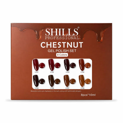 Chestnut Gel Polish Set