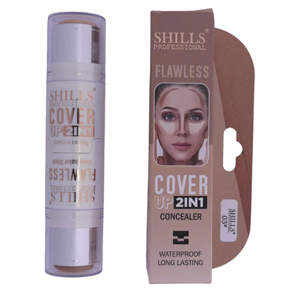 Cover Up 2 in 1 Concealer - Shills Professional