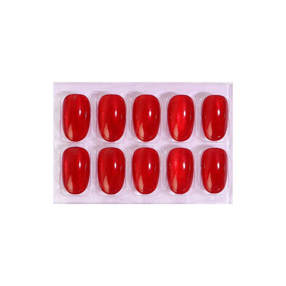 Cat Eye Effect Nails Oval(SPN747-SPN752)