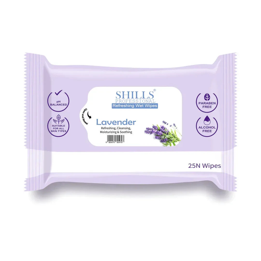 Wet Wipes Lavender - Shills Professional