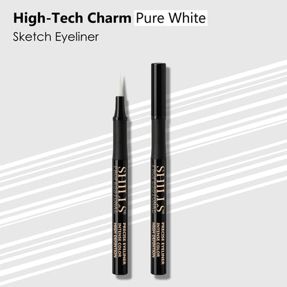 High Tech Charm Pure White Eyelin SPC160 WHT