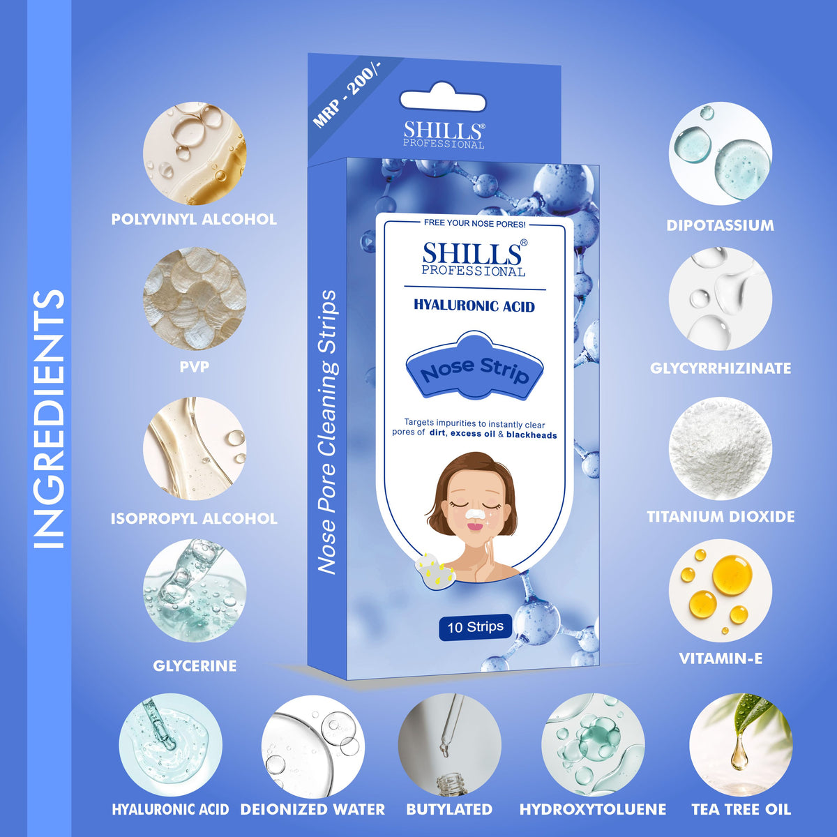 Nose Pore Cleaning Strips
